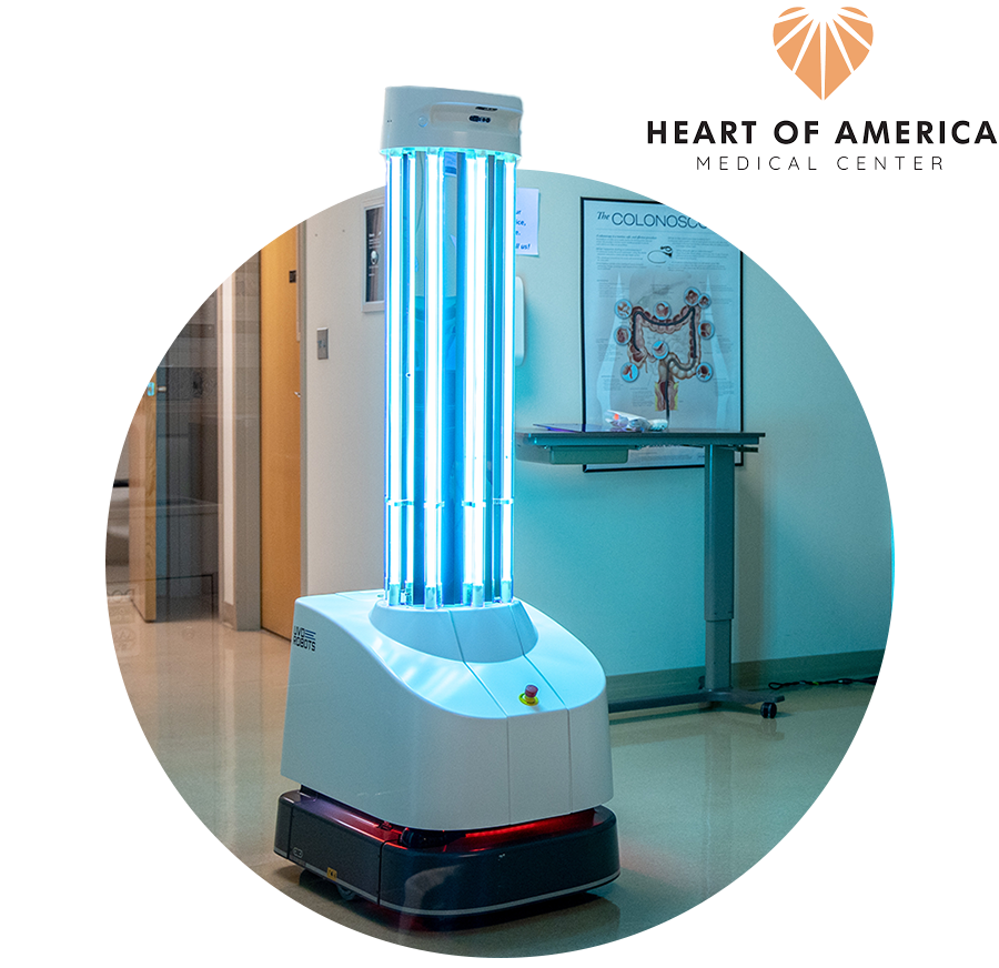 Blue ocean robotics hot sale uv disinfection robot